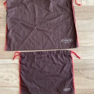 NWOT COACH dust bag